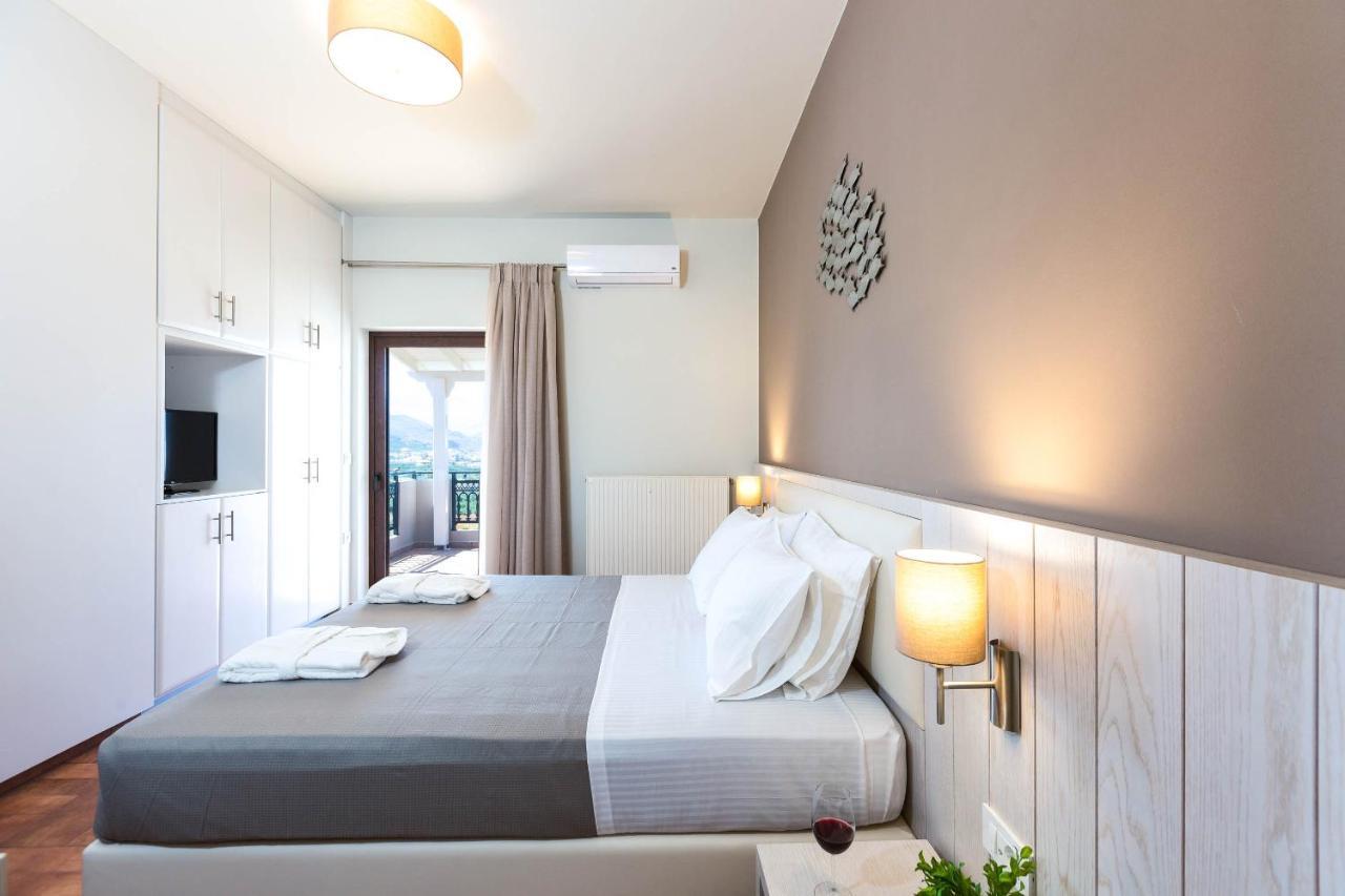 Villa Anemeli - Luxury Pool Villa With Gorgeous Seaview 基萨莫斯 外观 照片