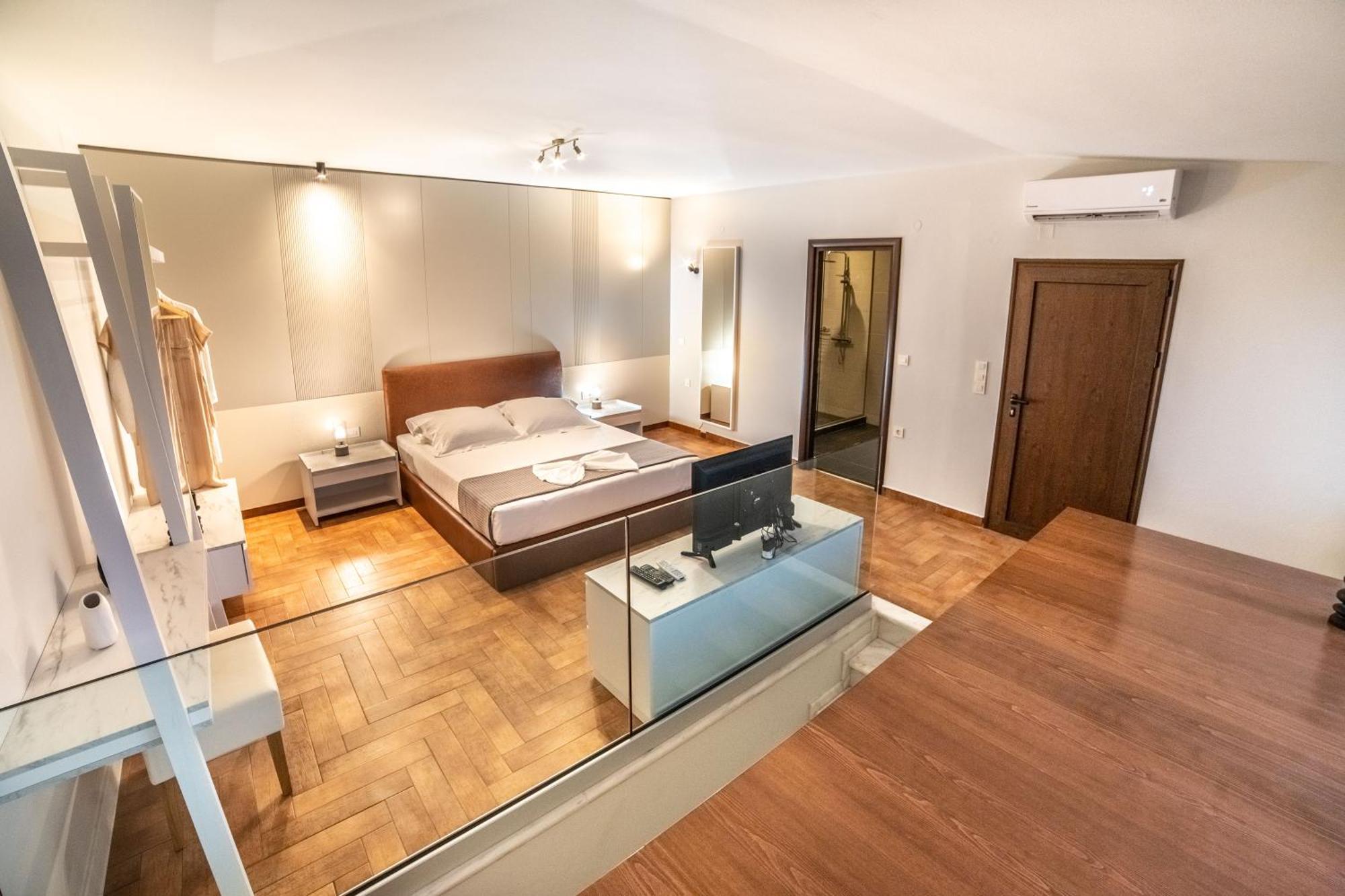 Villa Anemeli - Luxury Pool Villa With Gorgeous Seaview 基萨莫斯 外观 照片